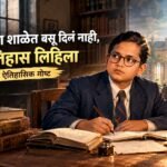 डॉ. बाबासाहेब आंबेडकरांच्या शिक्षणप्रवासाची प्रेरणादायी ऐतिहासिक प्रतिमा