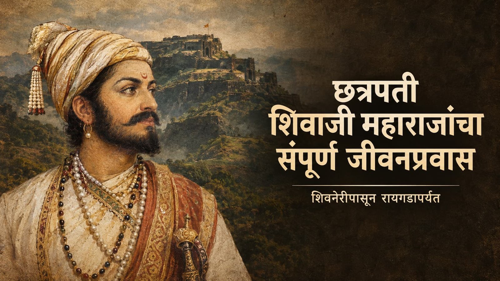 छत्रपती शिवाजी महाराजांचा संपूर्ण जीवनप्रवास