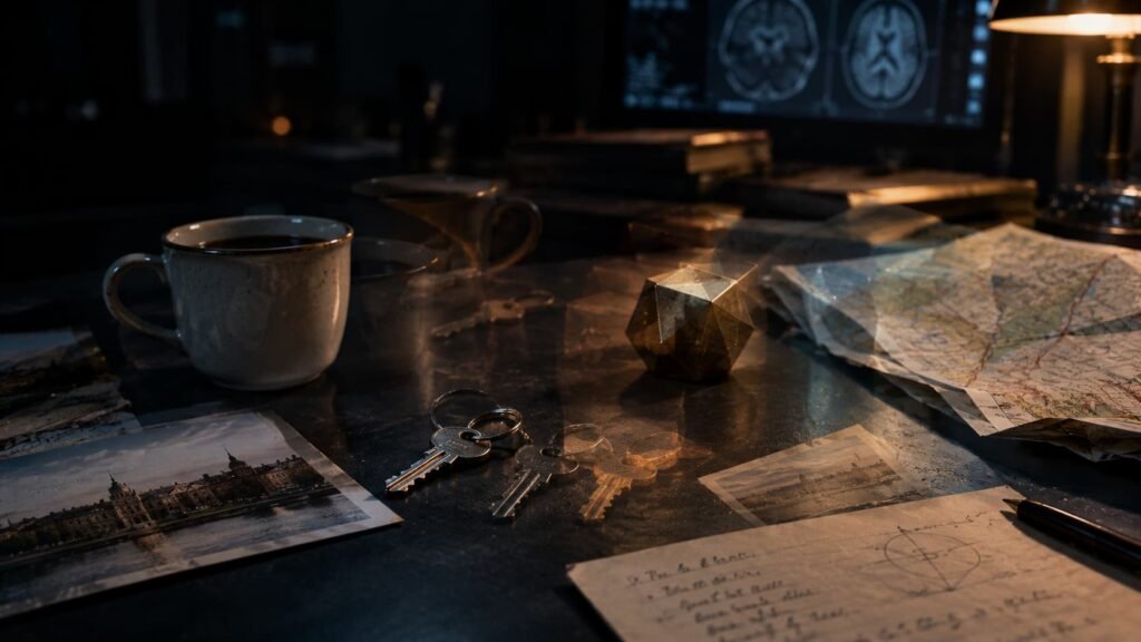 Déjà Vu मध्ये Familiarity आणि Memory मधील संघर्ष दाखवणारी वैज्ञानिक प्रतिमा