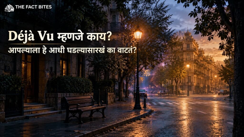 Déjà Vu म्हणजे काय हे दाखवणारी Brain आणि Memory ची वैज्ञानिक प्रतिमा