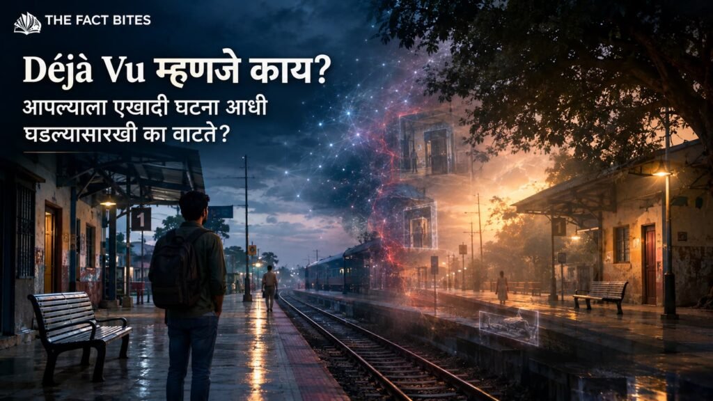 Déjà Vu मध्ये नवीन प्रसंग ओळखीचा का वाटतो हे दाखवणारी वैज्ञानिक प्रतिमा