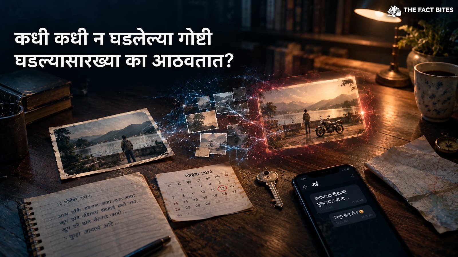 न घडलेली गोष्ट घडल्यासारखी आठवण्यामागील False Memory चे विज्ञान
