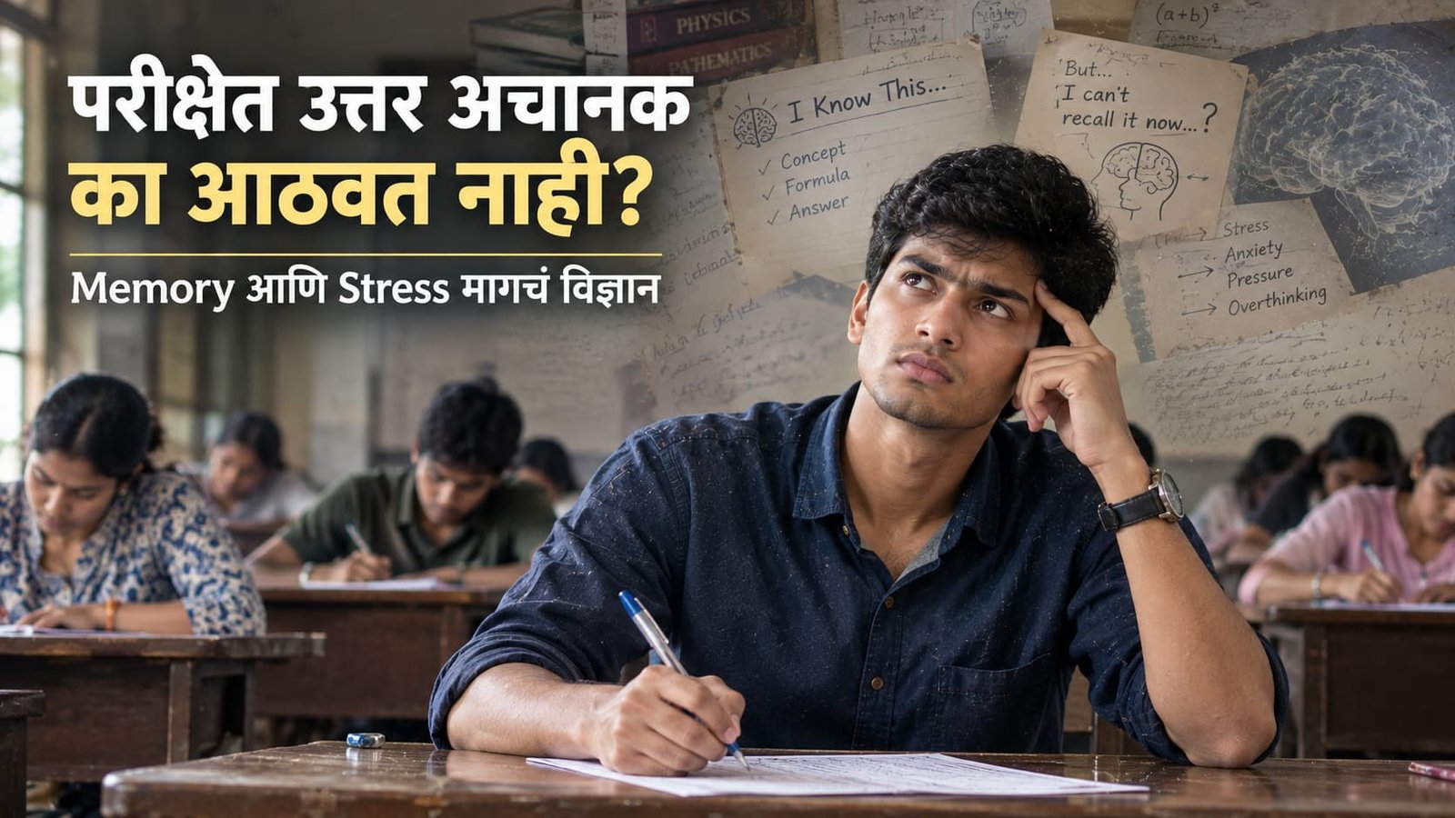 परीक्षेच्या वेळी सगळं येत असूनही उत्तर अचानक का आठवत नाही