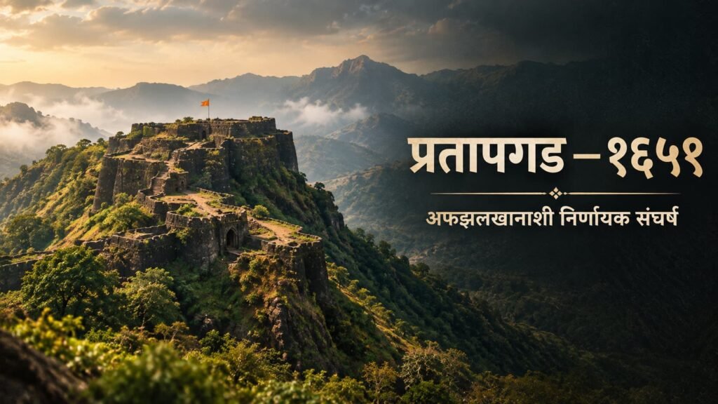 प्रतापगड किल्ला आणि १६५९ मधील शिवाजी महाराज-अफझलखान संघर्ष