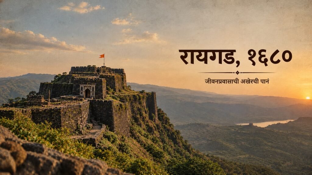 रायगड किल्ला आणि शिवाजी महाराजांच्या अखेरच्या दिवसांची ऐतिहासिक पार्श्वभूमी