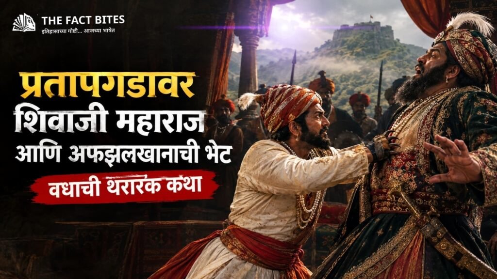 शिवाजी महाराज आणि अफझलखानाची भेट