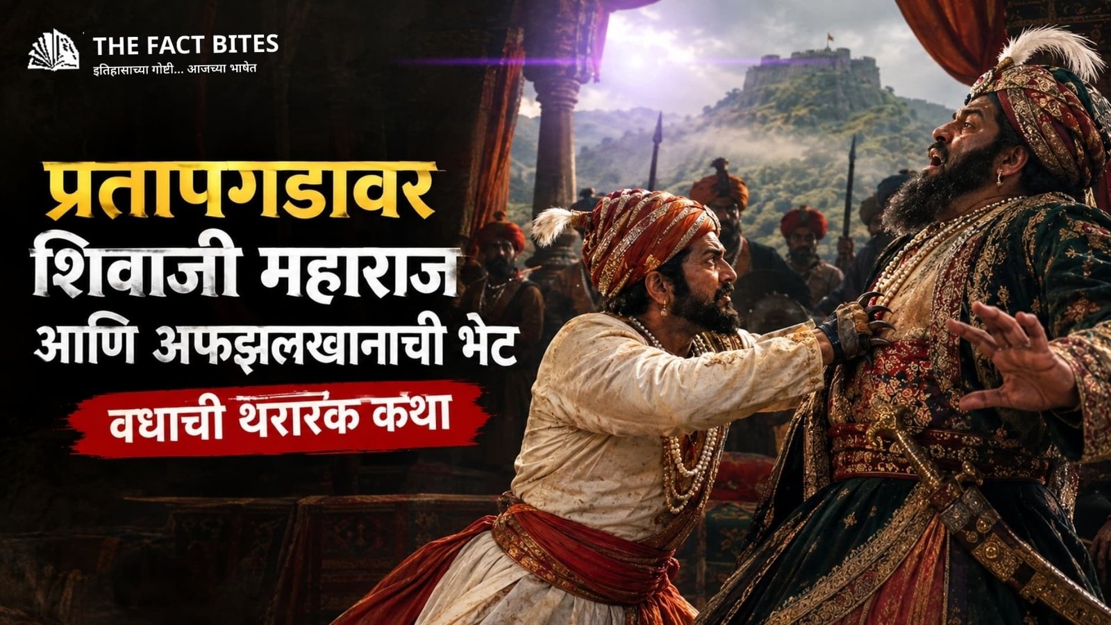 शिवाजी महाराज आणि अफझलखानाची भेट