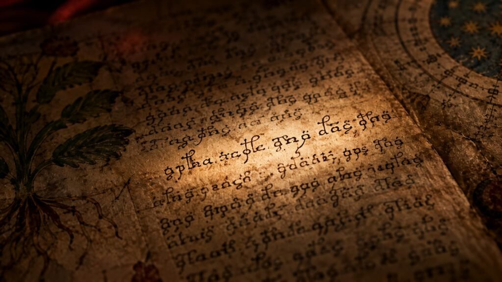 Voynich Manuscript मधील आजपर्यंत न उलगडलेली लिपी