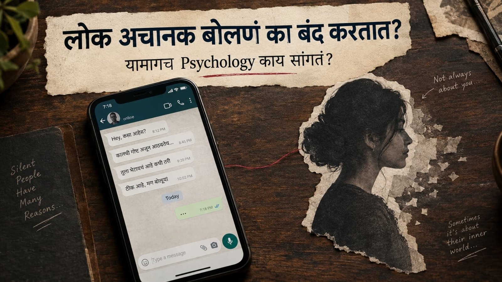 लोक बोलणं का बंद करतात