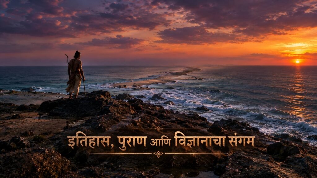 धनुष्कोडी येथील प्राचीन तीर्थक्षेत्र आणि रामसेतूच्या पौराणिक स्मृतींचा समुद्रकिनारा